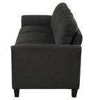 Sofa 3-osobowa z lnianą tapicerką