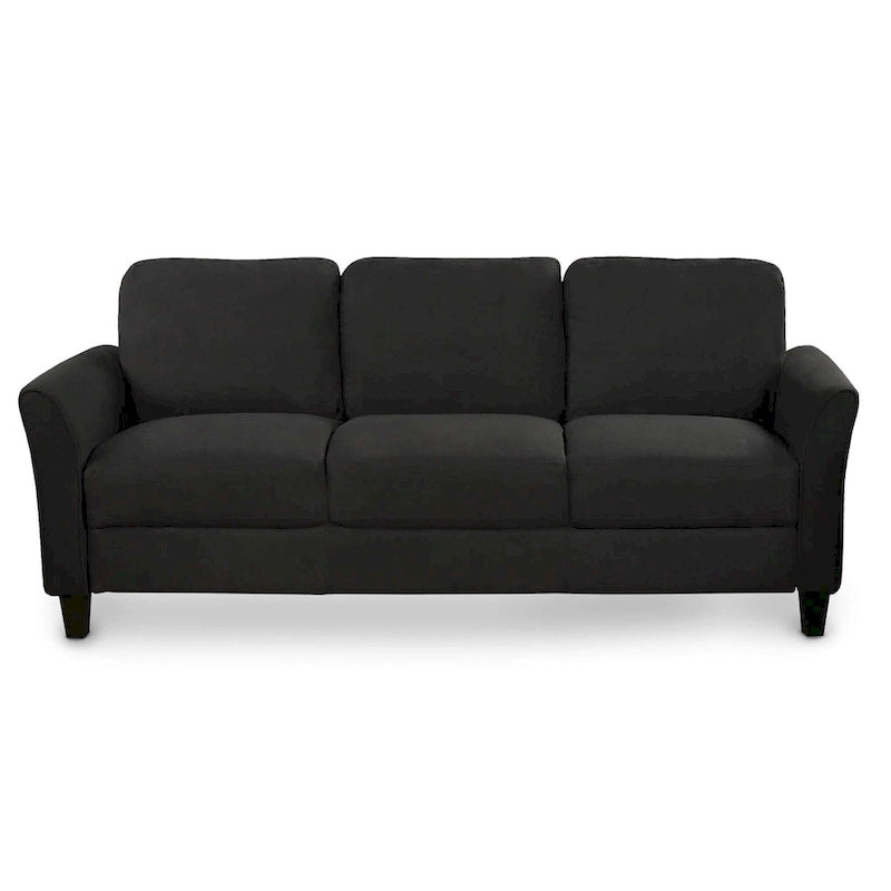 Sofa 3-osobowa z lnianą tapicerką