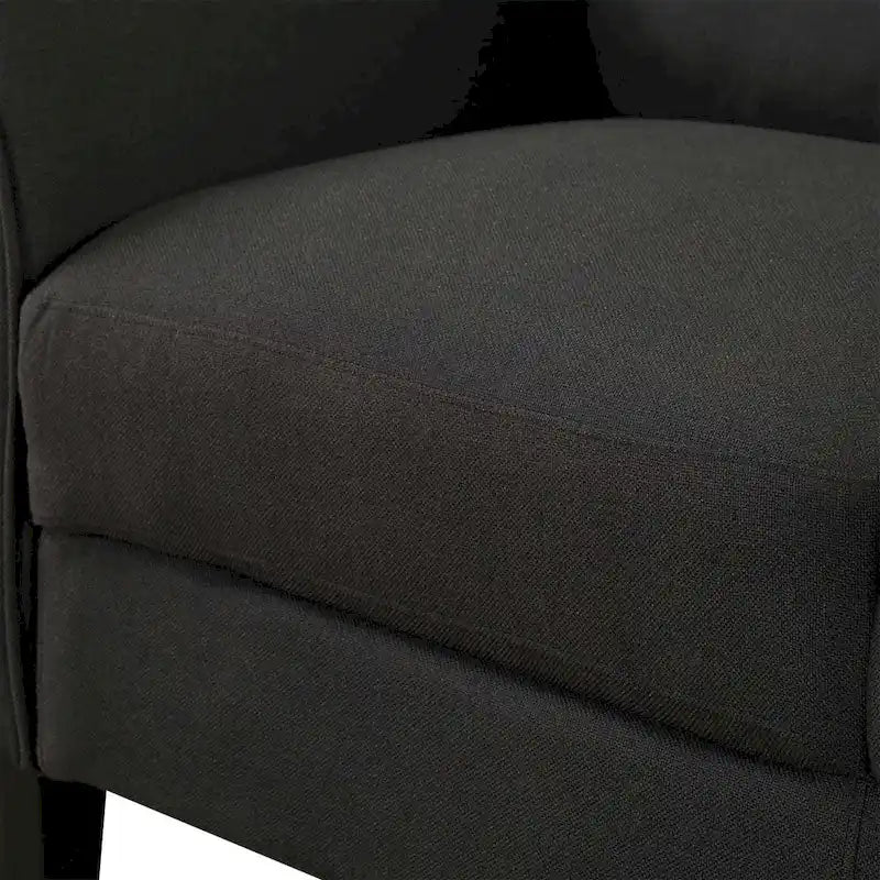 Sofa 3-osobowa z lnianą tapicerką