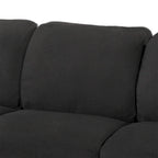 Sofa 3-osobowa z lnianą tapicerką
