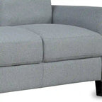 Sofa 3-osobowa z lnianą tapicerką