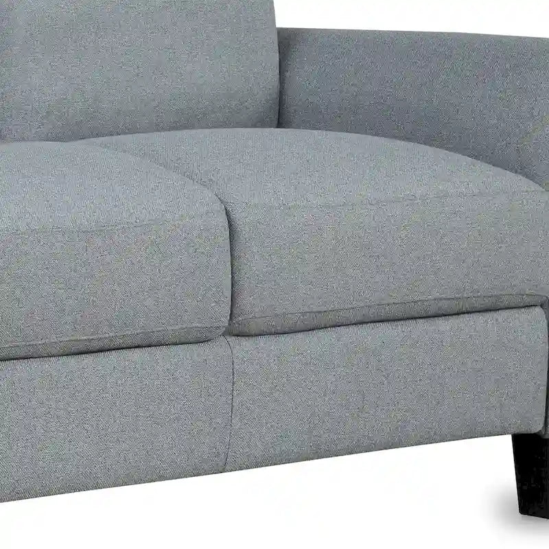 Sofa 3-osobowa z lnianą tapicerką