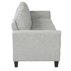 Sofa 3-osobowa z lnianą tapicerką
