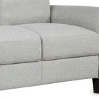 Sofa 3-osobowa z lnianą tapicerką