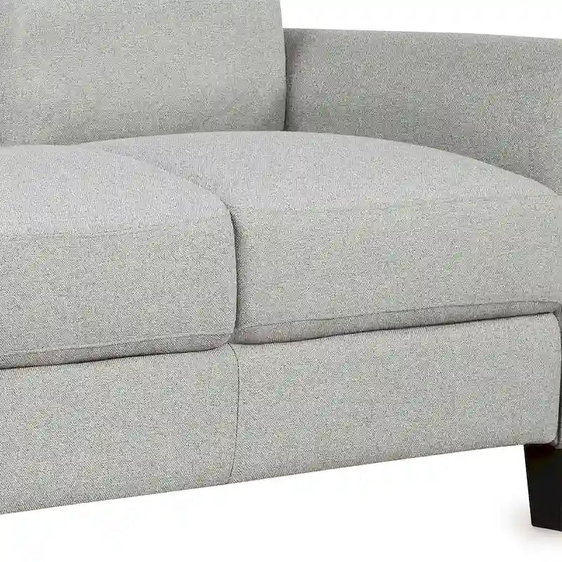 Sofa 3-osobowa z lnianą tapicerką