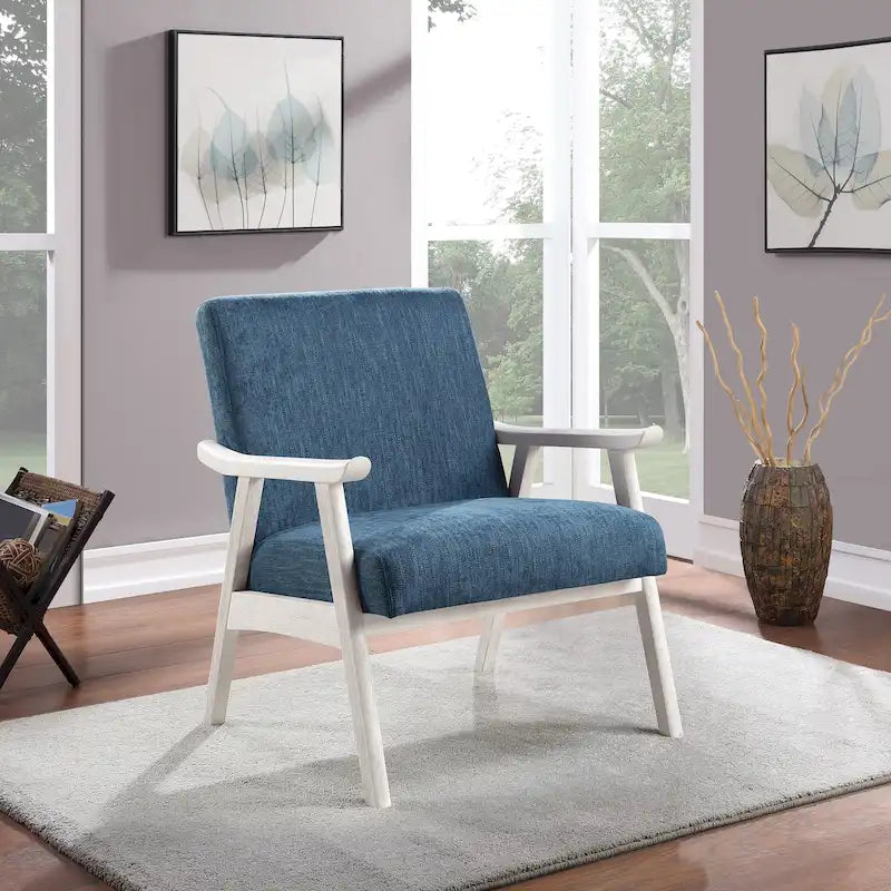 Mid-Century Fabric Upholstered Chair