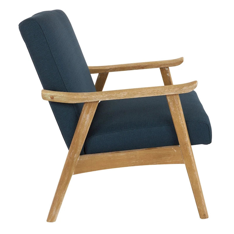 Mid-Century Fabric Upholstered Chair