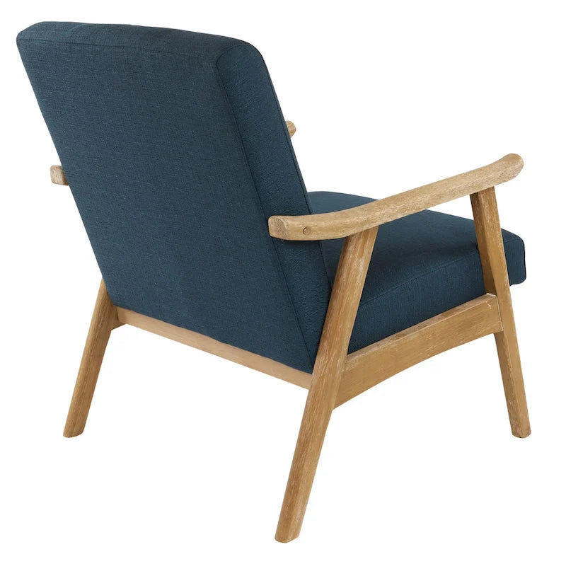 Mid-Century Fabric Upholstered Chair