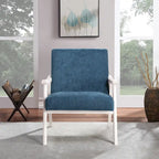 Polsterstuhl aus Stoff im Mid-Century-Stil