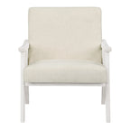 Polsterstuhl aus Stoff im Mid-Century-Stil