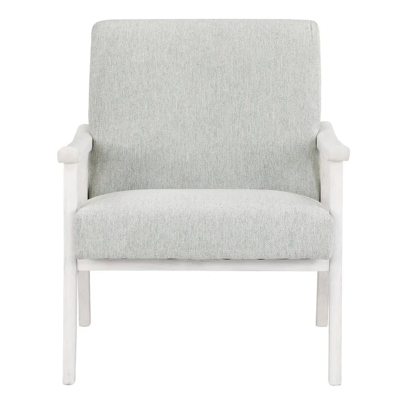 Polsterstuhl aus Stoff im Mid-Century-Stil