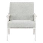 Polsterstuhl aus Stoff im Mid-Century-Stil
