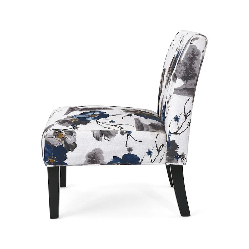 Contemporary Slipper Accent Chair