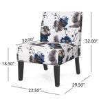 Contemporary Slipper Accent Chair