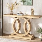 Consoletafel voor de bank in boerderijstijl, haltafel van 55 inch voor entree, gang en hal