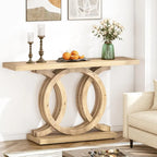Consoletafel voor de bank in boerderijstijl, haltafel van 55 inch voor entree, gang en hal