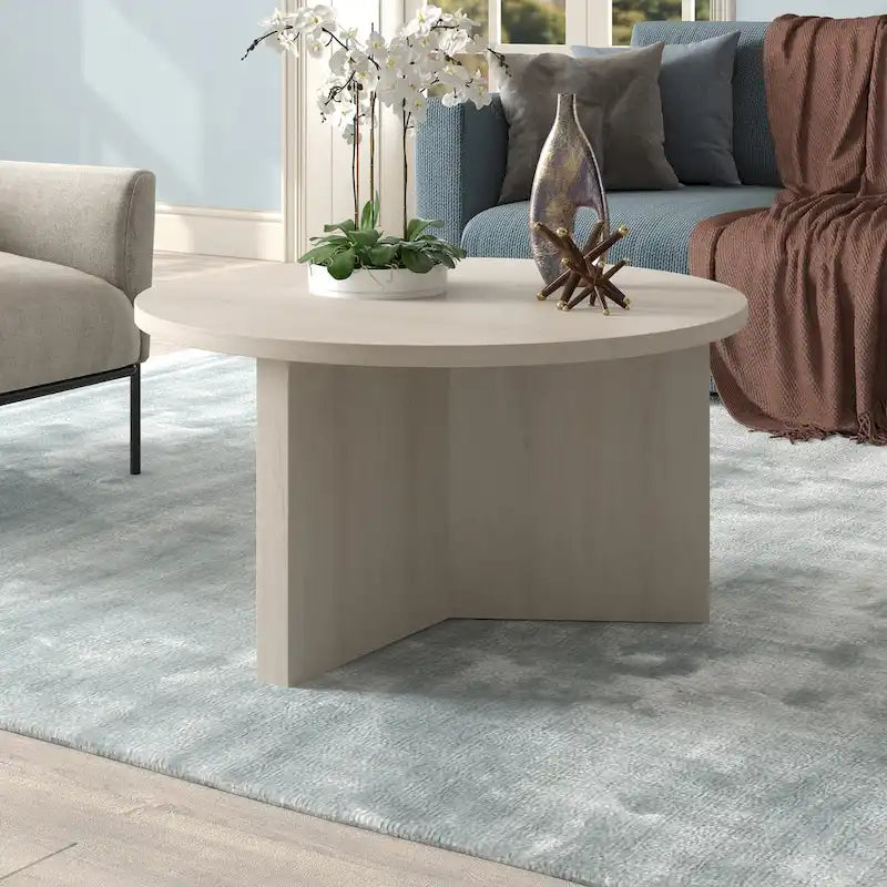 32 Inch Wide Round Coffee Table