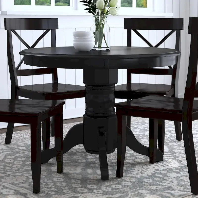 42 Inch Round Pedestal Dining Table