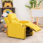 Super Deluxe Kids Recliner with Footrest, Headrest and 2 Cup Holders