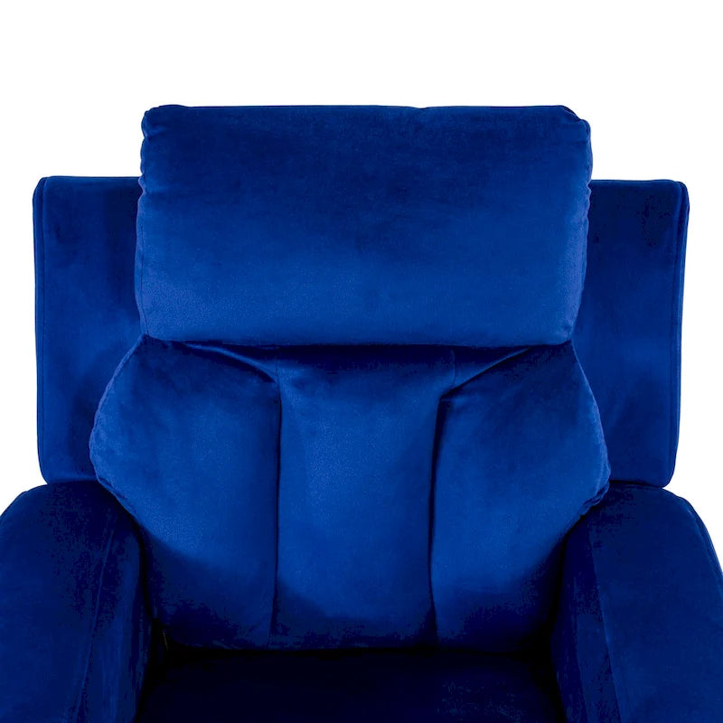 Super Deluxe Kids Recliner with Footrest, Headrest and 2 Cup Holders