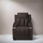 Super Deluxe Kids Recliner with Footrest, Headrest and 2 Cup Holders