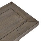 Eetkamerbank van hergebruikt hout