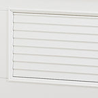 Paneelbed in cottage-stijl, oesterwit