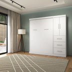 Murphy-Bett in Full-Größe mit Kleiderschrank (84W)