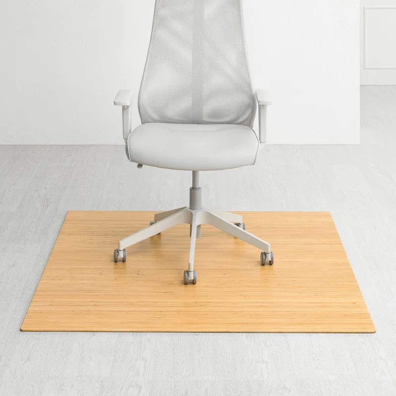 Bamboo Standard Rectangular 5 x 4 ft Chair Mat