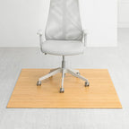 Jani Eco Bamboo Standard Rectangular 5 x 4 ft Chair Mat