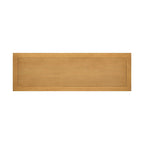 Ample Storage Vintage Console Table with Four Small Drawers and Bottom Shelf for Living Rooms, Entrances and Kitchens