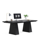 63 Inches Rustic Computer Desk for Home Office