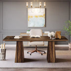 63 Inches Rustic Computer Desk for Home Office
