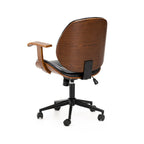Modern Ergonomic Faux Leather Gaslift Adjustable Swivel Office Task Chair