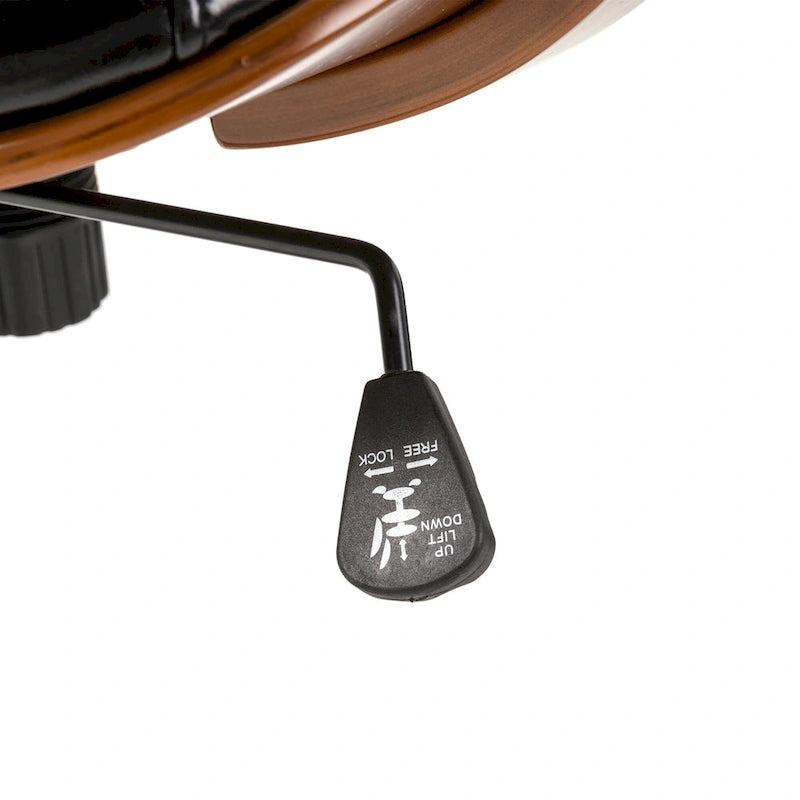 Modern Ergonomic Faux Leather Gaslift Adjustable Swivel Office Task Chair