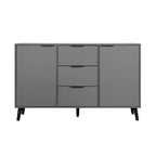 Sideboard Buffet Cabinet with Storage and Wood Coffee Bar Cabinet with Drawers and Doors