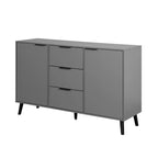 Sideboard Buffet Cabinet with Storage and Wood Coffee Bar Cabinet with Drawers and Doors